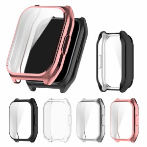 HAYLOU Watch 2 Pro ケース カバー メッキ / クリア 液晶保護 フィルム一体 保護ケース/カバー アクティブ TPU 耐衝撃ケース/カバー ソフ