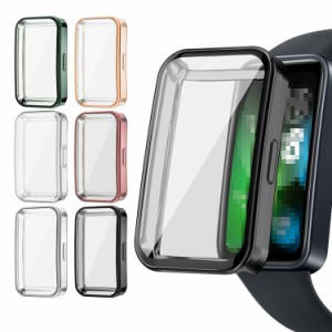 HUAWEI Band 8 ケース カバー TPU メッキ 液晶保護 耐衝撃 レディース メンズ 保護カバー ハーウェイ バンド 8 保護ケース TPU ソフトケ