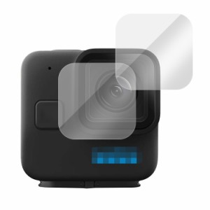 GoPro HERO11 BLACK Mini カメラカバー ガラスフィルム 2枚入 カメラ保護 レンズカバー ゴープロ ヒーロー11 ブラック ミニ 強化ガラス 