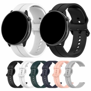 Xiaomi Mi Watch ベルト バンド シリコン 22mm 交換リストバンド/交換バンド/交換ベルト おすすめ シャオミ ウォッチ リストバンド シャ