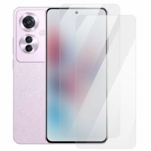 OPPO Reno11 F 5G ガラスフィルム 2枚入り 強化ガラス 液晶保護 9h 液晶保護シート オッポ リノ11 F 5G 液晶保護 ガラスシート 画面保護 