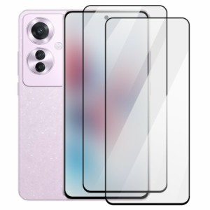 OPPO Reno11 F 5G ガラスフィルム 2枚入り 強化ガラス 液晶保護 9h 液晶保護シート オッポ リノ11 F 5G 液晶保護 ガラスシート 画面保護 