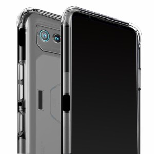 ASUS ROG Phone 6 クリアケース/カバー 透明 耐衝撃ケース ソフトケース エイスース アンドロイド おすすめ おしゃれ スマートフォン/ス