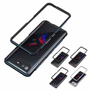 ASUS ROG Phone 6 ケース カバー カメラレンズ 保護 +アルミ バンパー かっこいい アルミサイドバンパー エイスース おしゃれ スマフォ 