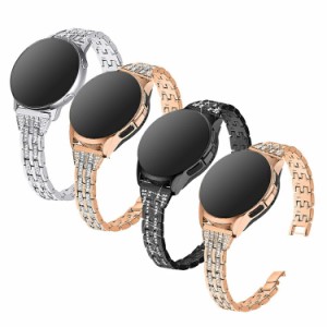 Garmin vivomove Style 交換バンド ベルト エレガント きらきら ラインストーン 時計ベルト 20mm メタル 交換リストバンド For ガーミン 