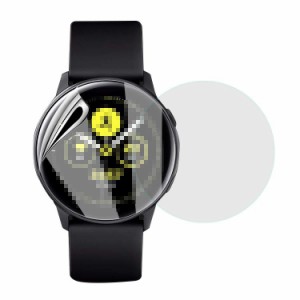 Galaxy Watch Active2 保護フィルム PET素材 液晶保護フィルム/保護シート/衝撃吸収フィルム ギャラクシーウォッチ44mm/40mm 液晶シール