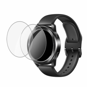 Xiaomi Watch S3フィルム 液晶保護 2枚入り 小米 ウォッチ S3 液晶保護フィルム 保護シート 液晶保護 光沢 傷防止 スマートウォッチ シャ