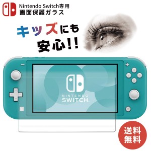 Nintendo Switch lite ガラス フィルム 目を守る ブルーライト カット ニンテンドー 任天堂 スイッチ ライト 本体 保護 目に優しい 軽減