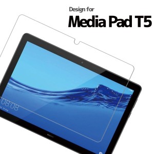 MediaPad T5 10 フィルム 10.1インチ 対応 ケースに干渉しない タブレット メディアパッドT5 ガラスフィルム 硬度9H 耐指紋 撥油性 高透