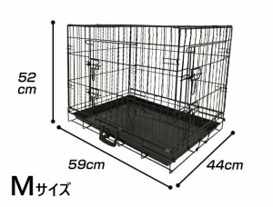 折りたたみ ペットケージ [8002] Mサイズ 小型犬用 ケージ 犬小屋 ペットケージ ペット 室内 屋内 犬 猫小屋 サークル ゲージ 猫 屋内 キ