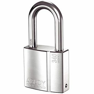 PADLOCK クロームメッキ Nタイプ [PL340N-50] ABLOY 防犯 高耐久 頑丈 倉庫 現場 ロッカー ガレージ 工具 南京錠