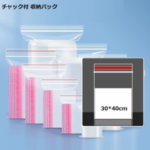 チャック付 収納パック100枚 キッチン パック 収納　バック パック 収納 部屋　パック 収納 無印 k100000327