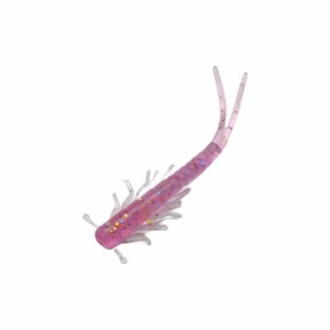 ルアー 釣り用具紫色の多毛類虫５個セット k10000089