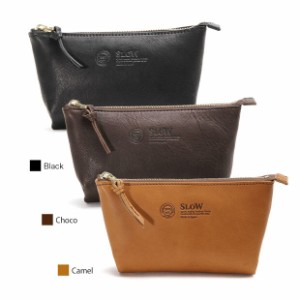 スロウ ポーチ S 栃木レザー マルチケース クラッチ rubono pouch S SLOW 300S18C