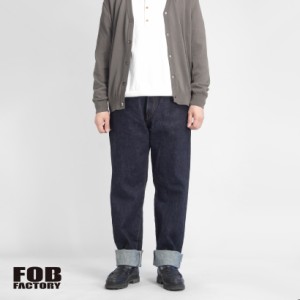 FOB FACTORY FOBファクトリー セルビッチ 5ポケット ガレージデニムパンツ 日本製 メンズ