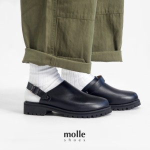 molle shoes モールシューズ エンジニアサンダル 本革 レザー メンズ