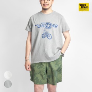 VELVA SHEEN ベルバシーン スラブ天竺 WHIZZER プリントTシャツ メンズ