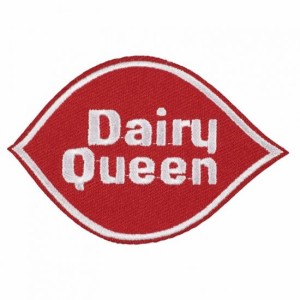 アイロンワッペン　 Dairy ワッペン 刺繍、エンブレム、大人気、オシャレ アップリケ 人気 アメ雑 アメリカン雑貨