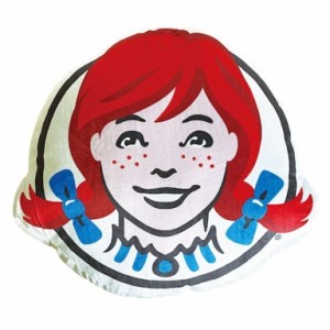 Wendys CUSHION　（フェース）アメ雑 アメリカン雑貨 アメリカ雑貨