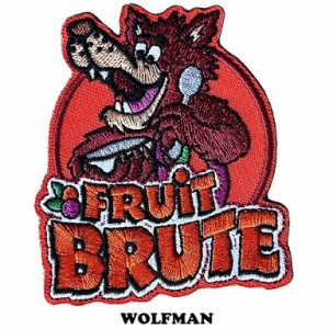 キャラクター ワッペン（WOLFMAN）