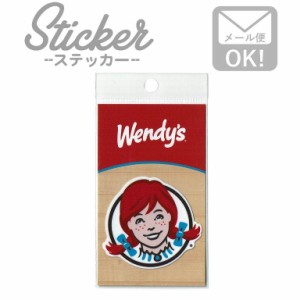 ウェンディーズ WENDYS STICKER ステッカー（ガール）WEN-001　