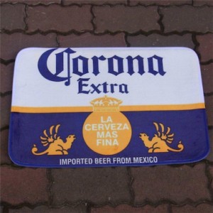 Corona　フロアマット バー用品　リカー 酒　アメリカン雑貨 アメリカ雑貨