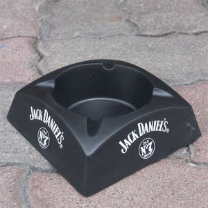  ジャックダニエル　企業販促 ノベルティ灰皿 JACK DANIELS　ガレージ雑貨 バー用品　リカー 酒　アメリカン雑貨 アメリカ雑貨 