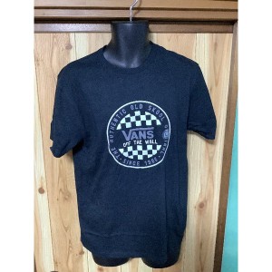 バンズ（VANS）VANS OG CHECKERE S/S TEE VN0A49SY　 BLACK:Lサイズ 　メンズ トップス プレゼント 半袖 Tシャツ ベーシック