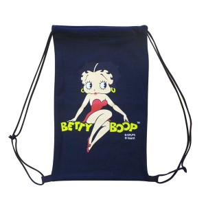 ベティちゃん Betty Boop　BETTY BOOP SWEAT KNAP SACK BAG バック（ドレスすわり）ベティブープ 