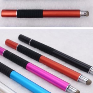 LAZA タッチペン 絵画ペン タブレット スタイラスペン スマートフォン iPhone 導電性布ヘッド+吸引カップ