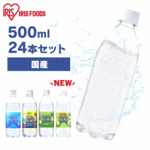 【24本入り】炭酸水 500ml 24本 強炭酸水 炭酸 飲料 富士山の強炭酸水 ケース 水 ミネラルウォーター ゼロカロリー 糖類ゼロ 無糖 無果汁