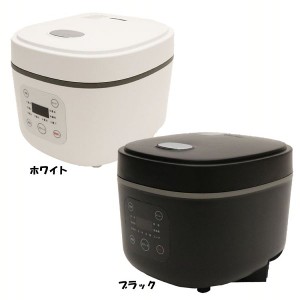 ★今なら更に最大1,000円オフ！★ 炊飯器 3合 マイコン コンパクトライスクッカー HK-CRC03 ヒロ・コーポレーション 全2色 炊飯器 3合 マ