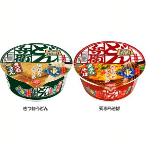 どん兵衛 東 きつねうどん 96g・天ぷらそば 100g 日清食品 どん兵衛 きつねうどん 東 うどん どん兵衛きつねうどん どん兵衛東 どんべえ 