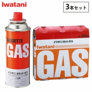 カセットガス イワタニ カセットガス3P CB250-OR 防災用 防災 非常時 野外 パーティー キャンプ アウトドア 持ち運びコンロ 非常用 ガス 