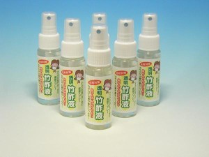 aupayマーケット竹酢液 国産 透明竹酢液50ｍｌ６本セット 花粉対策 花粉 鼻水 