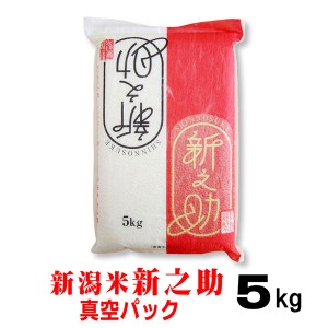 米 令和5年産 新潟産 新之助5ｋｇ 真空パック 北海道〜九州は送料無料（沖縄2,000円）