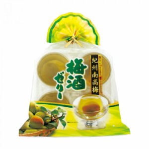 金澤兼六製菓 ギフト 紀州南高梅 梅酒ゼリー 4個入巾着×12セット KUN-4