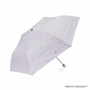 MOOMIN 晴雨兼用傘 折りたたみ傘 50cm リトルミイのりんご狩り ライトピンク S350-0812LP1-B0