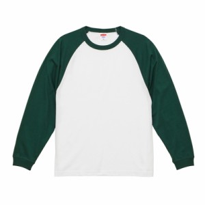 United Athle　5.6オンス ラグラン ロングスリーブ Tシャツ（1.6インチリブ）4カラー