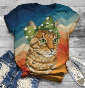 送料無料 猫 猫柄 かわいい Tシャツ プリント おしゃれ レディース イラスト ねこ ネコ グッズ 雑貨 ファッションの通販はau Pay マーケット セレクトショップ はしもと 商品ロットナンバー