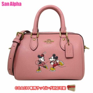 コーチ バッグ ハンドバッグ COACH X DISNEY コーチ × ディズニー ミッキー ミニー アイス スケート モチーフ ミニ ローワン クロスボデ