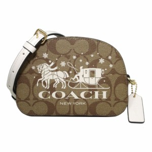 コーチ バッグ ショルダーバッグ COACH ミニ セレナ サッチェル・シグネチャー PVC キャンバス・ホース アンド スレイ 斜め掛け ミニバッ