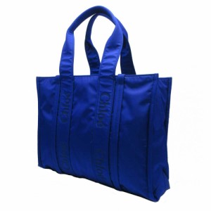 クロエ バッグ トートバッグ Chloe ウッディ ラージ トート 肩掛け A4対応 CHC23WS382L41 48H (インテンスインディゴ) レディース アウト