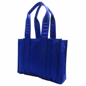 クロエ バッグ トートバッグ Chloe ウッディ ミディアム トート 肩掛け A4対応 CHC23WS383L41 48H (インテンスインディゴ) レディース ア