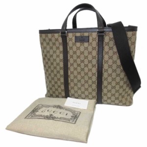 グッチ GUCCI トートバッグ レディース 449169(ベージュ系) GGキャンバス インターロッキング 2WAY 斜めがけ GG柄 アウトレット