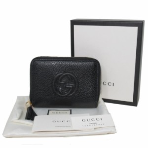 グッチ 財布 レディース GUCCI 598209 インターロッキング GG ラウンドファスナー コインケース カードケース ミニ財布 札入れなし ブテ