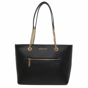 マイケルコース バッグ トートバッグ MICHAEL KORS ジェット セット アイテム ミディアム ジップ チェーン トート 肩掛け 35F2GTTT2L BLA