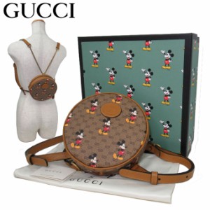 ●コラボ商品！！● グッチ GUCCI ショルダーバッグ レディース 603730 GG×ミッキー ディズニー コラボ チェーン ミニリュク ブティック