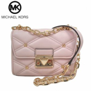 マイケルコース ショルダーバッグ MICHAEL KORS セレナ キルティング チェーンショルダー 斜めがけ 35S2GNRC1I POWDER BLUSH(ライトピン