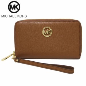 マイケルコース アウトレット Michael Kors モバイルアクセサリー 38H9CFTE3L レザー フルトン フラット スマホ iPhone フォンケース パ